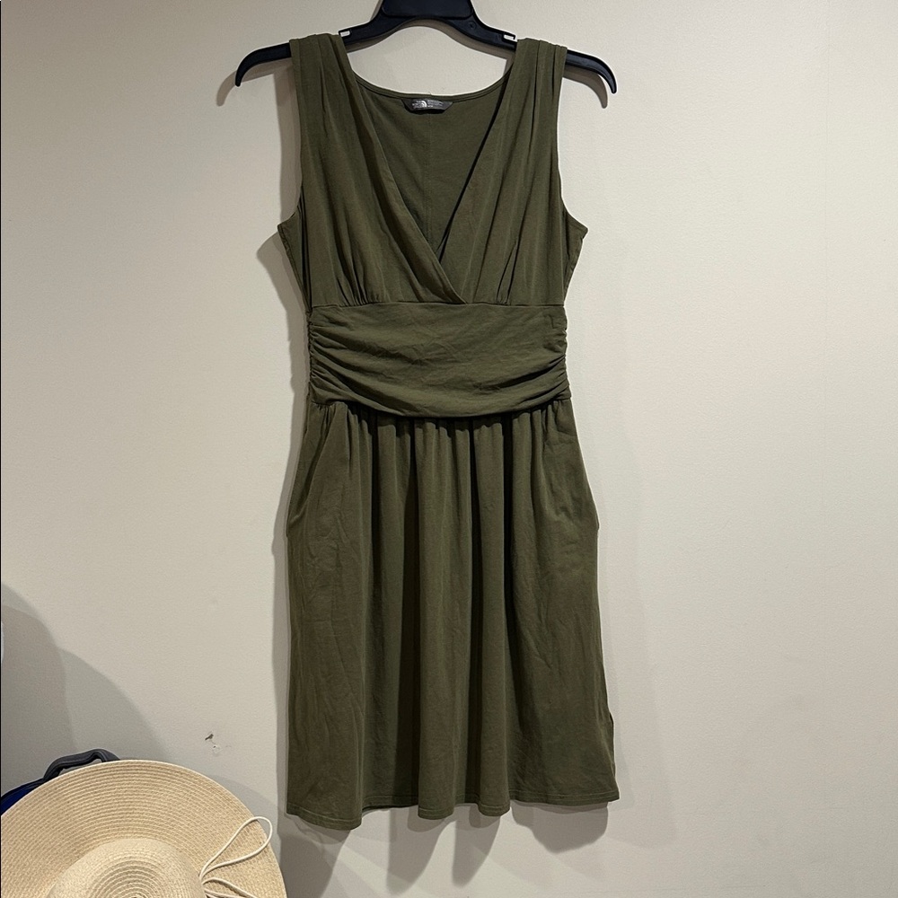 The North Face Olive Green Midi Dress